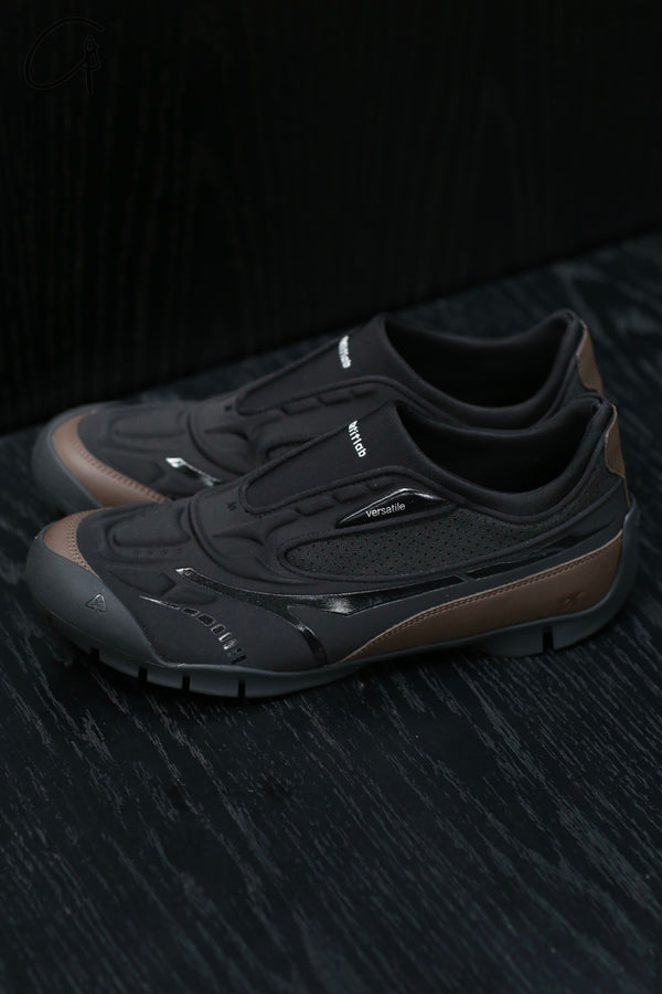untitlab slip-on racing shoes series UTB-UN031301-KKH cocoa black PU7